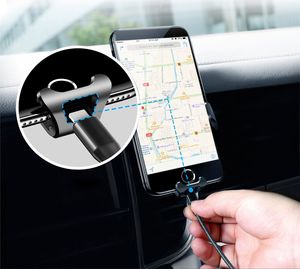 Baseus Uchwyt grawitacyjny do samochodu Gravity Car Mount SUYL-B01 13