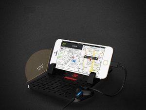 Remax REMAX uchwyt samochodowy z kablem magnetycznym USB Lightning czarny uniwersalny 4