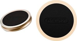 Remax Remax Metal Holder RM-C30 płaski magnetyczny uchwyt samochodowy na deskę rozdzielczą złoty uniwersalny 1