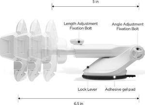 Spigen SPIGEN TS35 SIGNATURE CAR MOUNT HOLDER WHITE uniwersalny 5