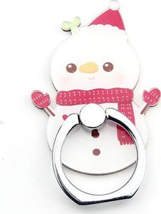 Hurtel Xmas Ring Snowman świąteczny uchwyt na telefon podstawka stojak uniwersalny 1