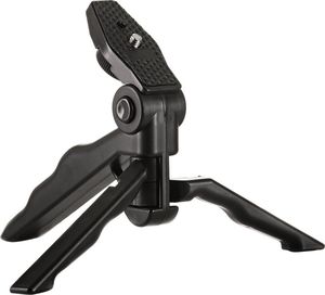 Hurtel Uchwyt z mini statywem do kamer sportowych GoPro SJCAM czarny uniwersalny 5