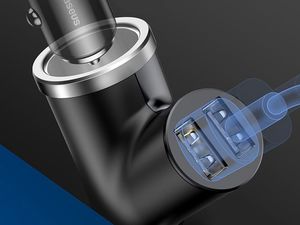 Ładowarka Baseus Y Type 2x USB-A 3.4 A  (SB4834) 11