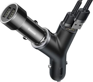 Ładowarka Baseus Y Type 2x USB-A 3.4 A  (SB4834) 3