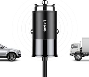 Ładowarka Baseus Enjoy Together 1x USB-A 2.4 A  (BSU055BLK) 5