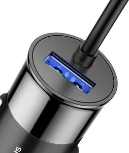 Ładowarka Baseus Enjoy Together 1x USB-A 2.4 A  (BSU055BLK) 6