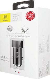 Ładowarka Baseus Small Screw 1x USB-A 1x USB-C 3 A  (058902) 9