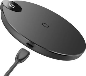 Ładowarka Baseus Digital LED Indukcyjna 1x USB-C 2 A (BRA007019) 3