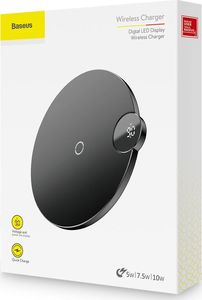 Ładowarka Baseus Digital LED Indukcyjna 1x USB-C 2 A (BRA007019) 7