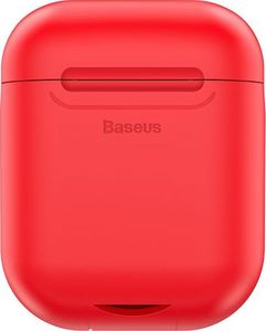 Baseus Etui ochronne Wireless Charger do AirPods 1/2 czerwone 1