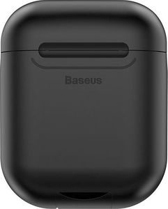 Baseus Etui ochronne Wireless Charger do AirPods 1/2 czarne 1