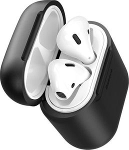 Baseus Etui ochronne Wireless Charger do AirPods 1/2 czarne 3