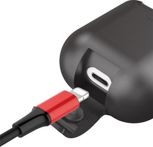 Baseus Etui ochronne Wireless Charger do AirPods 1/2 czarne 7