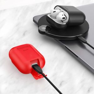 Baseus Etui ochronne Wireless Charger do AirPods 1/2 czarne 8