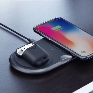 Baseus Etui ochronne Wireless Charger do AirPods 1/2 czarne 9