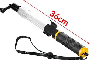 Hurtel Wypornościowy wysięgnik selfie do kamer sportowych GoPro SJCAM uniwersalny 3