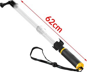 Hurtel Wypornościowy wysięgnik selfie do kamer sportowych GoPro SJCAM uniwersalny 4