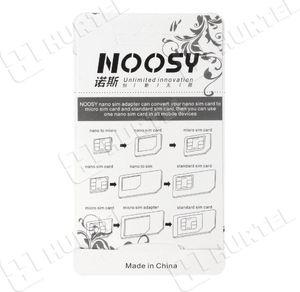 Hurtel Zestaw adapterów Noosy do kart SIM biały uniwersalny 3