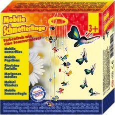 Small Foot Karuzela do łóżeczka Kolorowe motyle dla dzieci uniw 2