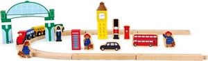Small Foot Miś Paddington - Zestaw kolejowy drewniany dla dziecka uniw 1