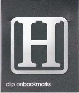 IF Metalowa zakładka - Litera H Clip-on 1