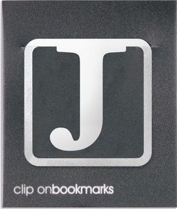 IF Metalowa zakładka - Litera J Clip-on 1