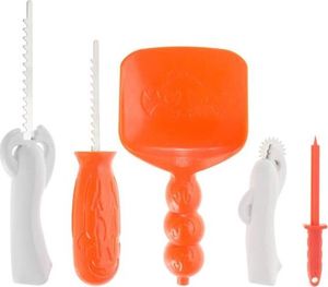 Bemag Zestaw narzędzi do dekorowania dyni Halloween, 5 elementów uniw 2