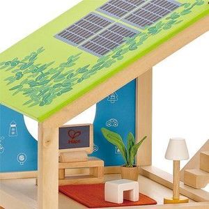 Hape Drewniany domek dla lalek z wyposażeniem 2