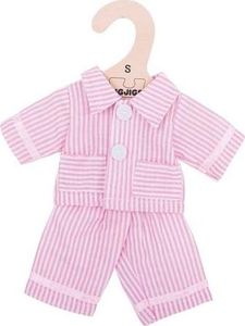 BigJigs Różowa pidżama dla lalki 25 cm uniw 1