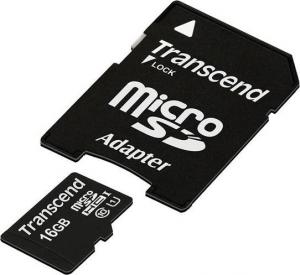 Karta Transcend Premium MicroSDHC 16 GB Class 10 UHS-I/U1  (TS16GUSDU1) 2