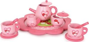 Small Foot Zestaw do herbaty dla dzieci - różowy z muchomorkami uniw 1