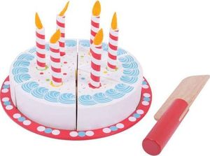 BigJigs Tort urodzinowy do zabawy dla dzieci uniw 1