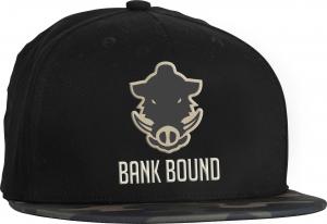 Prologic Bank Bound Flat Bill Cap Black/Camo (54654) 1