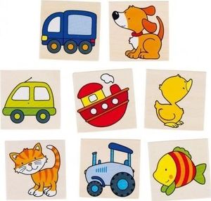 Goki Metoda Montessori Gra pamięciowa - zabawki dla dzieci uniw 1