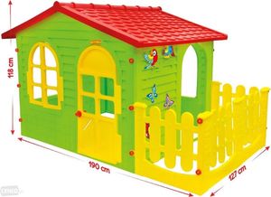 Mochtoys Domek dla dzieci 10498 zielony 2