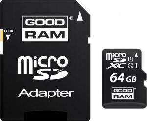 Karta GoodRam MicroSDXC 64 GB Class 10  (SDU64GXCUHS1AGRR10) 1
