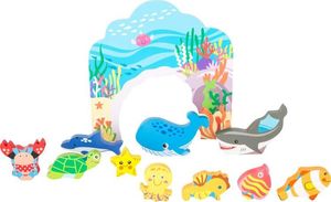 Small Foot Układanka - gra, stwórz podwodny świat, zabawka dla dzieci uniw 1