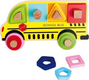 Small Foot Autobus szkolny - układanka kreatywna dla dzieci uniw 1