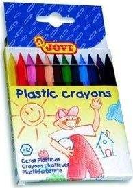 Akson JOVI Kredki świecowe Plastic crayons 12 kolorów (heksagonalne) uniw 1