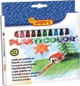 Akson Kredki świecowe JOVI Plasticolor 12 kolorów uniw 1
