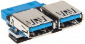 InLine USB zew. - USB wew., Niebieski (33444I) 1