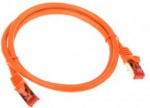 InLine Patchcord, Cat.6, S/FTP, 1m, pomarańczowy (76411O) 3