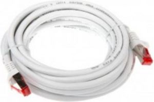 InLine Patchcord, Cat.6, S/FTP, 5m, biały (76405W) 3
