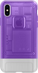 Spigen Nakładka Classic C1 do Apple iPhone X/XS fioletowa 1