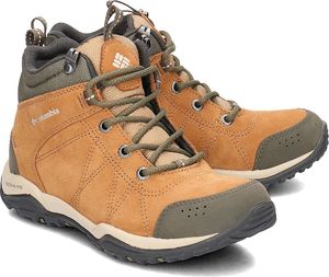 Buty trekkingowe damskie Columbia Columbia Fire Venture Mid Suede Waterproof - Trekkingowe Damskie - BL1717-286 36 1