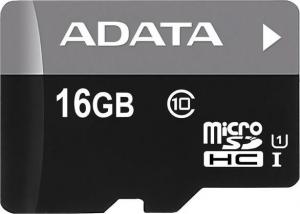 Karta ADATA Premier MicroSDHC 16 GB Class 10 UHS-I/U1  (AUSDH16GUICL10RA1) 1