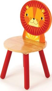 BigJigs Drewniane krzesło dla dzieci Lew uniw 1