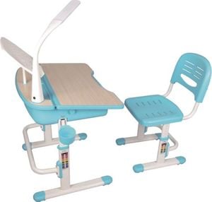 Vipack Vipack COMFORTLINE biurko dla dziecka z lampką i krzesłem - zestaw Blue uniw 1