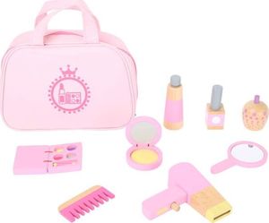 Small Foot Różowa kosmetyczka do zabawy dla dziewczynki, toaletka uniw 1