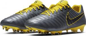 Nike Buty piłkarskie Tiempo Legend 7 Elite FG szaro-żółte r. 43 (AH7238 070) 4